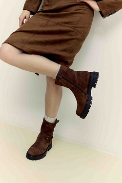 Стильный LOOK Ботинки Kristina & Milan 42047ZM-BR 4